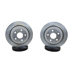 Jeep Wrangler JL Brake Rotors (2) - Rear - Baer Brakes - Claw Performance SZ Slotted/Zinc - `18-`26